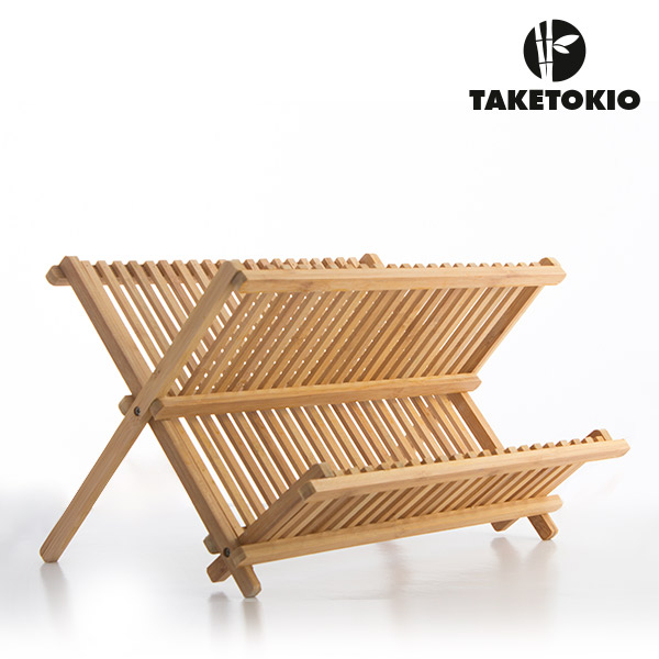 TakeTokio Bamboo Dish Drainer