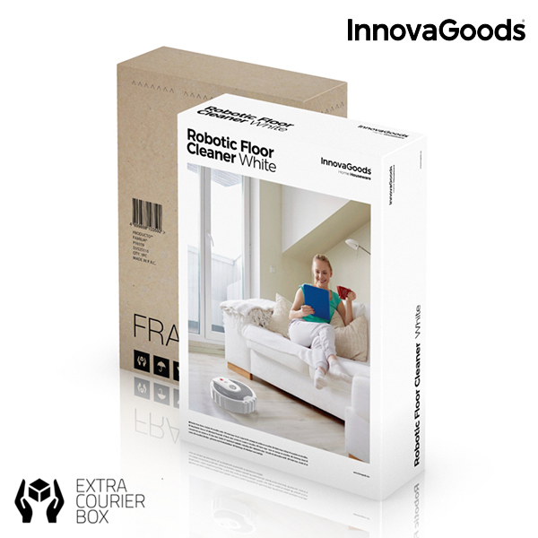 Robot Floor Cleaner Black